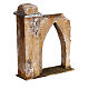 Wall with pointed arch and pillar for 10 cm nativity scene, Palestine style s3