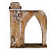 Ogival arch wall and column for 10 cm Nativity 20X15X5 cm Palestinian style s1