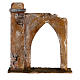 Wall with pointed arch and pillar for 12 cm nativity scene, Palestine style s1