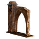 Wall with pointed arch and pillar for 12 cm nativity scene, Palestine style s2