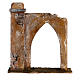 Arched Ogival wall with side Column for 12 cm Nativity 20X20X6 Palestinian style s1