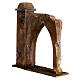 Arched Ogival wall with side Column for 12 cm Nativity 20X20X6 Palestinian style s2