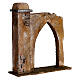 Arched Ogival wall with side Column for 12 cm Nativity 20X20X6 Palestinian style s3