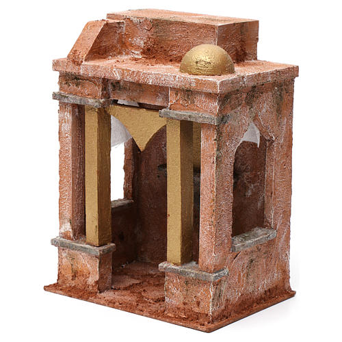 Arab setting with dome, curtains and pillars for 10 cm nativity scene 2