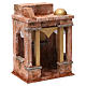 Arab Scene with small Dome side curtains and beams for 10 cm nativity 25x15x20 s3