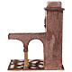 Maison arabe dôme et arc avec colonne pour crèche 10 cm 35x15x30 cm s4