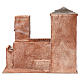 House with stairs, bridge and pond for 10 cm nativity scene, Palestine style s4
