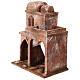 Arab building with domes, pointed arch and curtains for 10 cm nativity scene s2