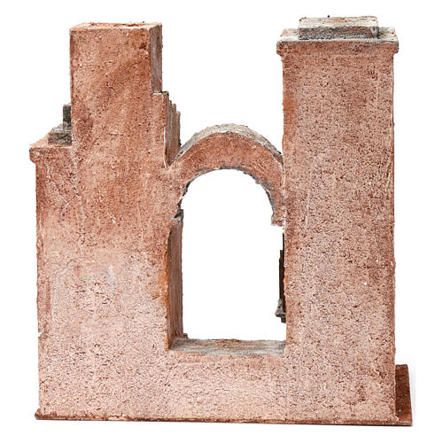 Arab setting with arch and stairs for 10 cm nativity scene 4