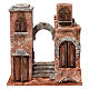 Arab setting with arch and stairs for 10 cm nativity scene s1