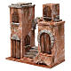 Arab setting with arch and stairs for 10 cm nativity scene s2