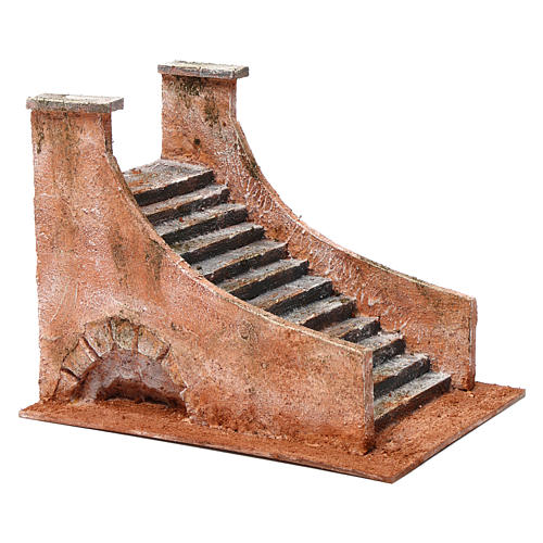 Staircase for 12 cm Nativity Palestinian style 20X20X25 cm 3