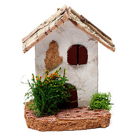 Casas, ambientaciones y tiendas: Casita rústica 10x7x7 cm para belén