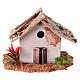 Rustic house 10X7X7 cm for Nativity s1