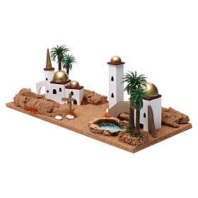 Paesaggio arabo 20X60X30 cm per presepe
