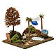 Countryside area with clothes and goose 20x20x20 cm for Nativity Scenes 9-10 cm s3
