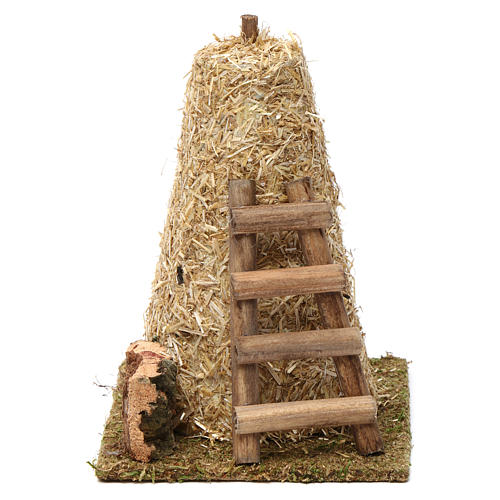Straw stack 8-10 cm, Nativity Scene setting 20x10x15 1