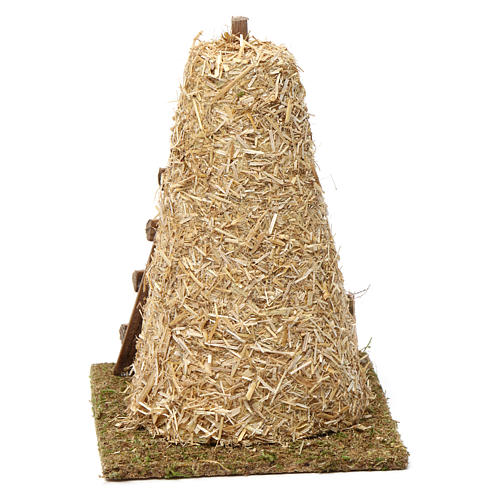 Straw stack 8-10 cm, Nativity Scene setting 20x10x15 4