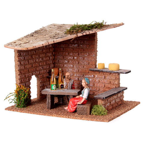 Tavern 9-10 cm, Nativity Scene setting 20x20x20 6