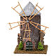 Windmühle elektrisch aus Harz für Krippe, 20x10x10 cm s1
