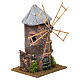 Windmühle elektrisch aus Harz für Krippe, 20x10x10 cm s3