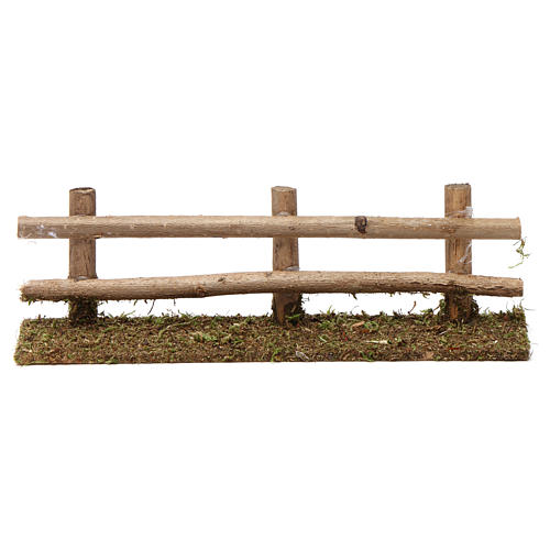Zaun aus Holz, für 7-8 cm Krippe, 5x20x5 cm 1