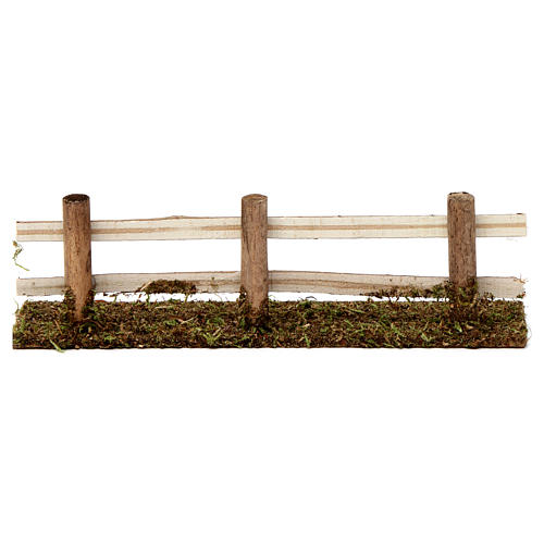 Zaun aus Holz, für 7-8 cm Krippe, 5x20x5 cm 4