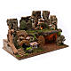 Landscape with cave, fountain and lights 40x60x40 cm for Nativity Scene 7-8 cm s3