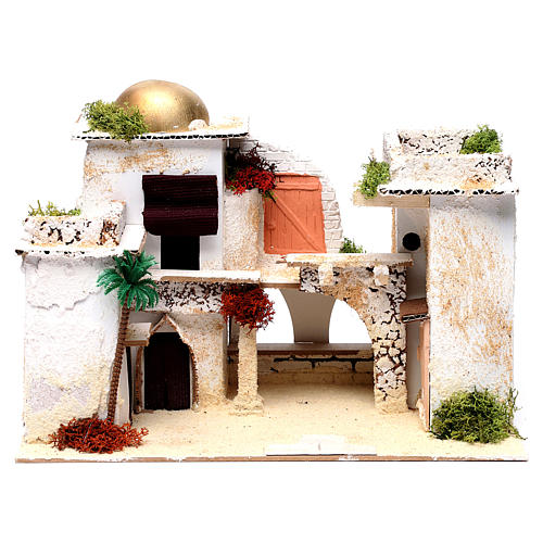 Casa árabe para belén 25x35x20 cm 1