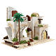 Arab house with balcony for Nativity Scene 25X35X20 cm s3