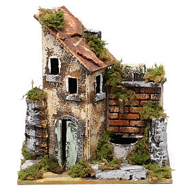 Fontes de Água para Presépio: Fonte com bomba e casa para presépio 25x20x15 cm Fontes de Água para Presépio: Fonte com bomba e casa para presépio 25x20x15 cm