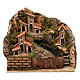 Stream with Pump and Houses for Nativity 20X20X15 cm s1