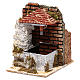 Fountain with brick wall for Nativity scene 15x10x15 cm s2