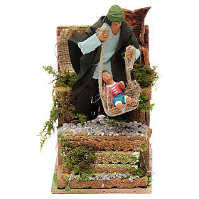 animated nativity scenes animated father and baby scene for nativity scene 10cm - Animated Christmas Scenes animated nativity scenes animated father and baby scene for nativity scene 10cm - Animated Christmas Scenes