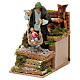 Animated father and baby scene for Nativity Scene 10cm s2