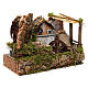 Water mill with small house 25x35x20 cm s3