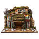 Village with cave for Nativity scene 45x60x50 cm s1