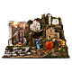 Village with Nativity and Waterfall 50x75x40 cm s1