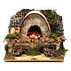 Wood oven for nativity 10x15x10 cm s1