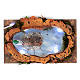 Kleiner Teich und Schwan, mit Beleuchtung, Krippenzubehör, 5x20x10 cm s2
