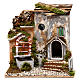 Casolare con fontana 25x25x20 cm s1