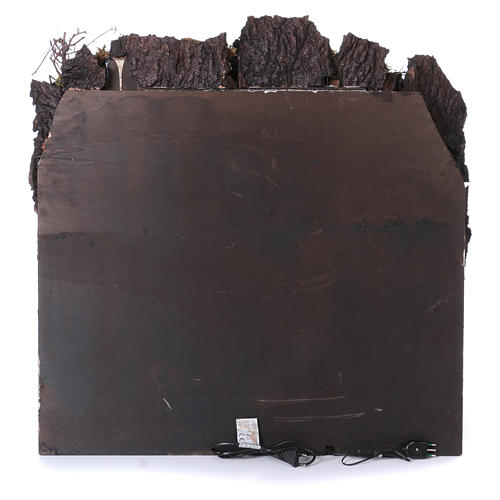 Cottages with Standpipe and Oven for Neapolitan nativity of 10-12-14 cm 80x80x50 cm 4