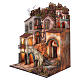 Rustic Town for nativity of 10-12-14 cm from Naples 110x80x60 cm s2