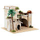 Maison en style arabe avec palmier et porche 20x25x20 cm s4