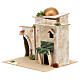 Nativity scene setting, Arab house with dome and doorways 20x25x20 cm s3