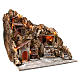 Lit Nativity with Moving Fountain Oven 55X60X60 cm Neapolitan nativity s3