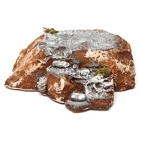 Ambiente base con scala in resina 5x15x20 cm presepe napoletano