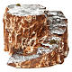 Ambiente base con scala con tornanti in resina 10x15x20 cm presepe napoletano s1