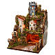 Town with Lights 25x25x35 cm nativity s2