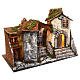 Hamlet with lights for Nativity Scene 60x35x45 cm s3